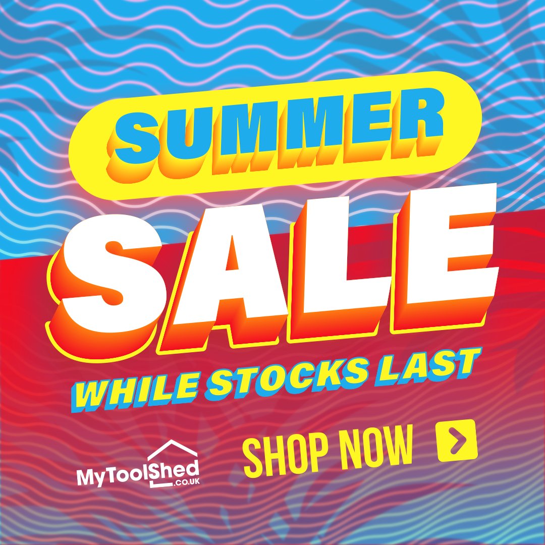 MyToolShed's tweet photo. 🚨Our summer sale is now live🚨

Shop here: https://t.co/5etHd27Qzx 👈 https://t.co/YNdRcR0X0a