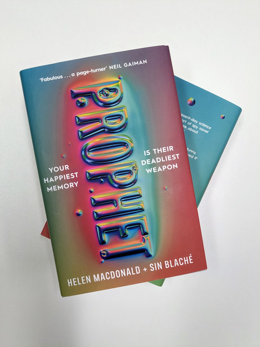 We're thrilled to be publishing PROPHET by @sinistra_blache @HelenJMacdonald today! 'Fabulous' @neilhimself 'Prophet is a blast' @TheTimesBooks 'High-octane... immense fun' @GuardianBooks @vintagebooks @TheCleggAgency