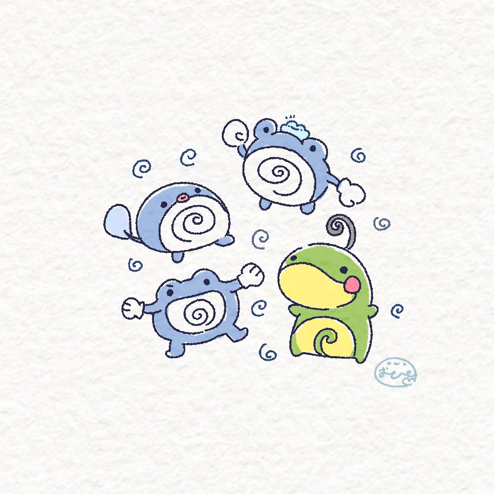 otokameseimen's tweet photo. ニョロモ族🌀 https://t.co/YJ4YRKc0W7