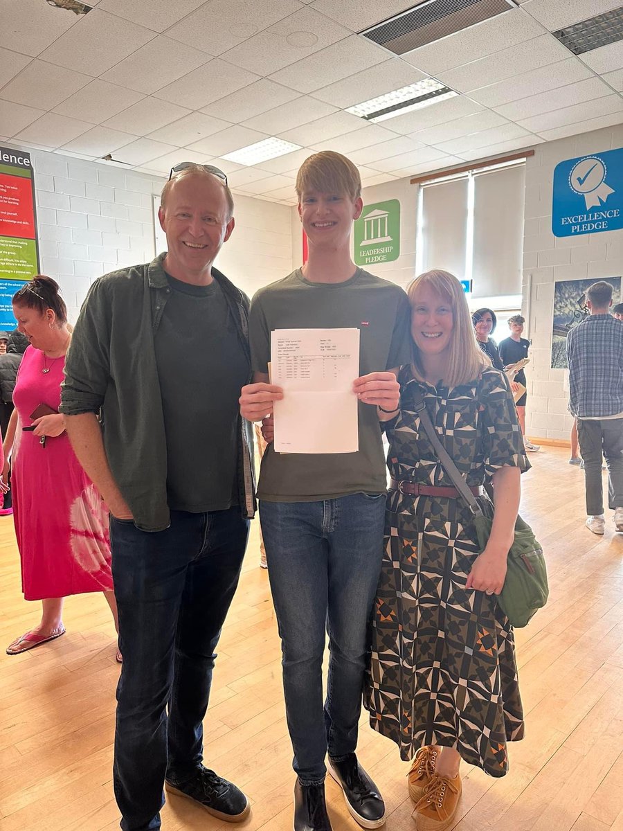 stamfordwelland's tweet photo. Lots of celebrations at school today! Well done to all of year 11 - you have done brilliantly, despite the return to harsher 2019 grade boundaries.
There have also been the most grade 9s students have ever achieved at SWA!
#TeamSWA
#GCSEResults https://t.co/QkBDVwxp7A