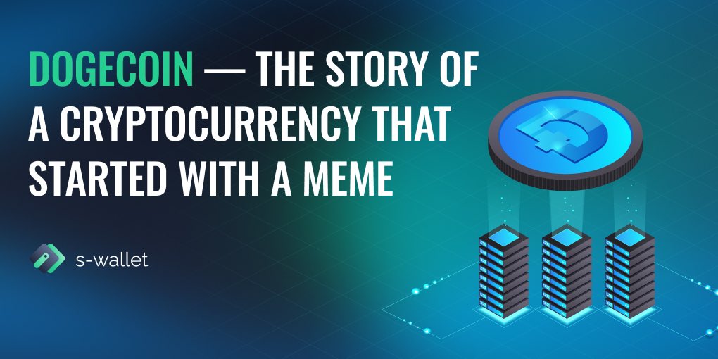 🐶 #Dogecoin - the story of a cryptocurrency that started with a meme 👋 Greetings, S-Wallet cryptocommunity! Today we will tell the story of how jokes turn into big financial projects. Follow the link to read more ⬇️ 🔗 t.me/SWallet_ai/772