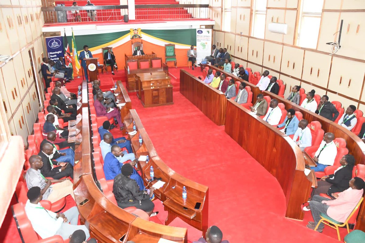 AYCommission's tweet photo. Thrilled to share news from Youth Senate Kenya! 🌱 They hosted a Youth Assembly in Baringo, focusing on amplifying youth voices in climate policies and finance for impactful actions. The event was inaugurated by the County's Governor! #ACCJInAction #AfricanYouthClimateAction https://t.co/M3i4tdKTfI