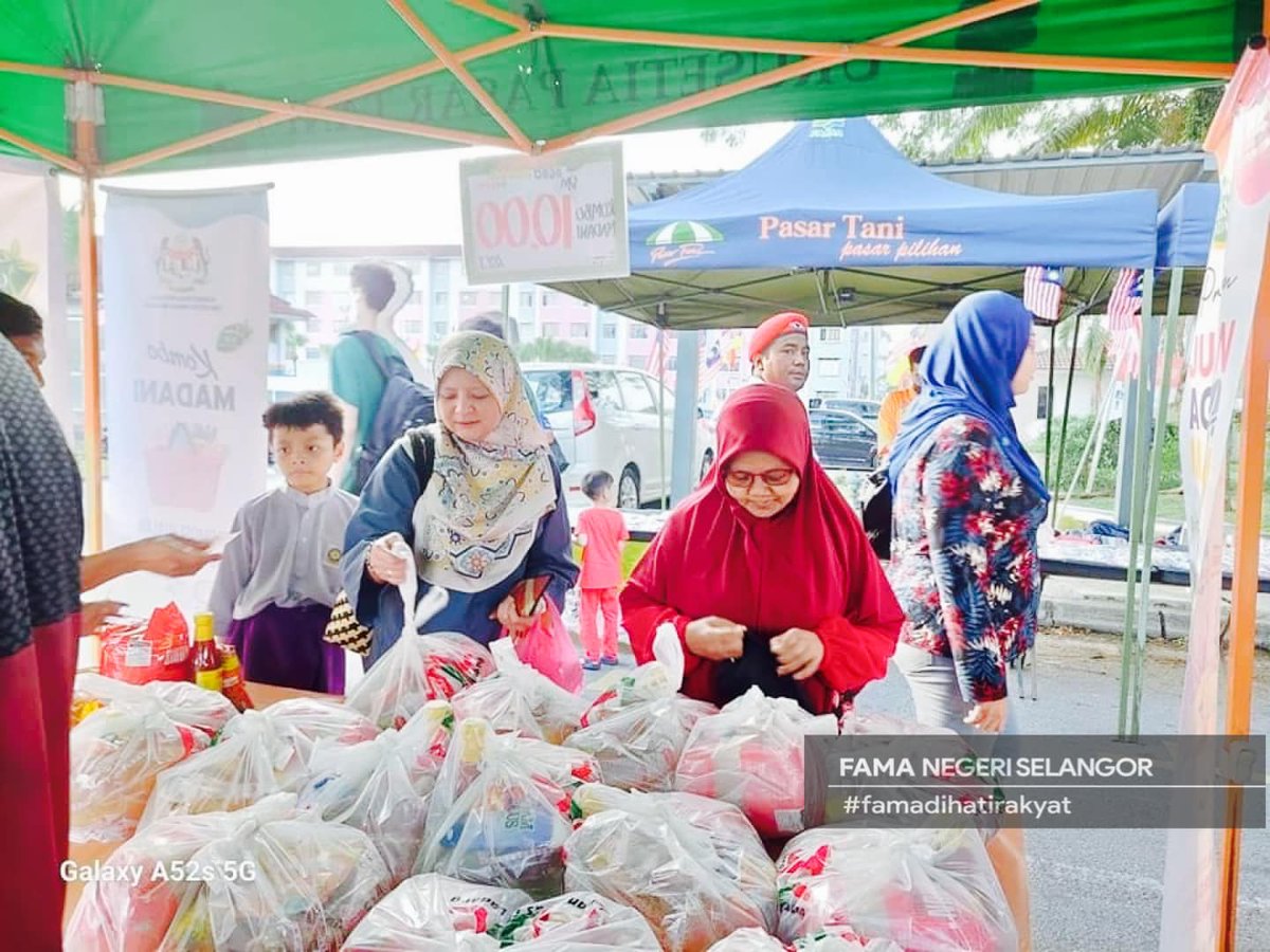 #famadihatirakyat
#famanegeriselangor
#KitaSelangor
#MalaysiaMADANI
#cukupdanterjamin
#IntervensiFama
#sekuritimakanannegara
#jikaterganggukamiada
#AgroMADANI
#KPKMMalaysia