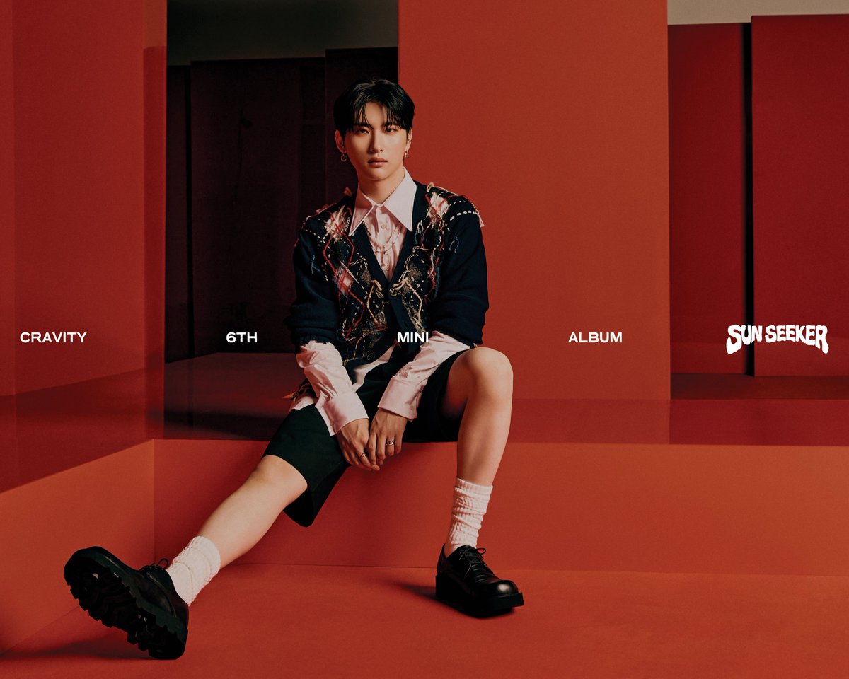 CRAVITYstarship's tweet photo. CRAVITY
6th Mini Album
SUN SEEKER
⠀
CONCEPT PHOTO☀
PACER ver. 우빈 (WOOBIN)
⠀
2023. 09. 11 (MON)
6PM (KST)
⠀
#CRAVITY #크래비티
#우빈 #WOOBIN
#SUN_SEEKER
#Ready_or_Not
#Cheese https://t.co/plVxGARenb