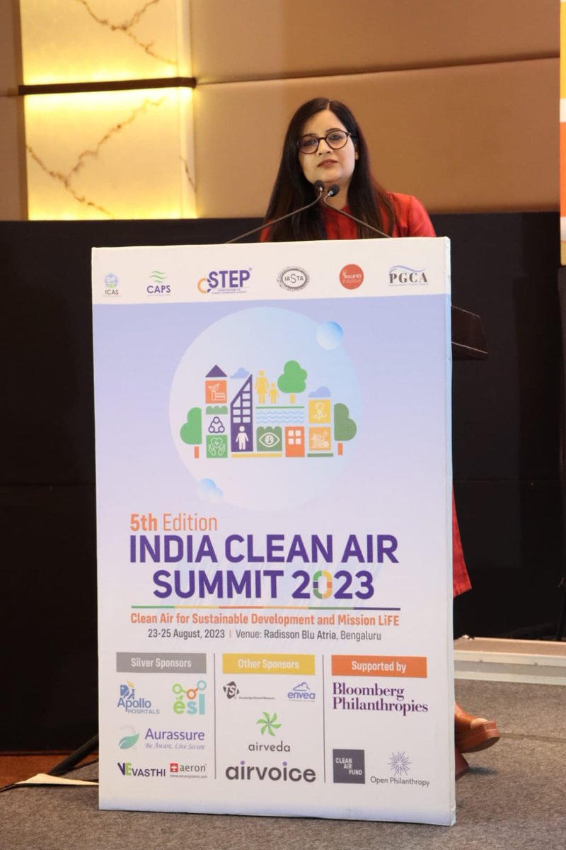 CSTEP_India's tweet photo. The speakers of Session 3 made informative presentations on optimising synergies for urban and rural #AirPollution management in #India

#StandForCleanAir #ICAS #CleanAir #SDG #Sustainability #SustainabilityInAction #SolutionsForPollution https://t.co/y3Tltd3gUi
