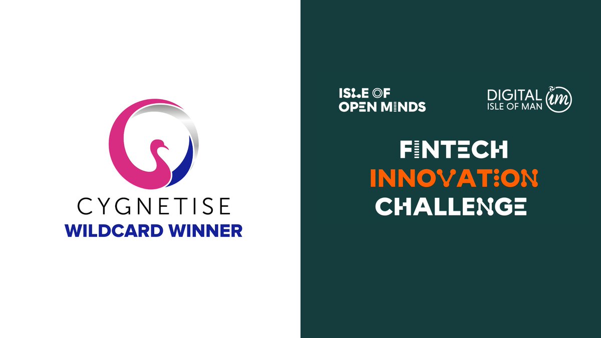 Congratulations to #InnovateFinanceMember @cygnetise for wining the Wildcard award at the Digital Isle of Man Fintech Innovation Challenge @FinanceIOM 👏 👏👏ww2.innovatefinance.com/member_news/cy… #VoiceOfUKFinTech