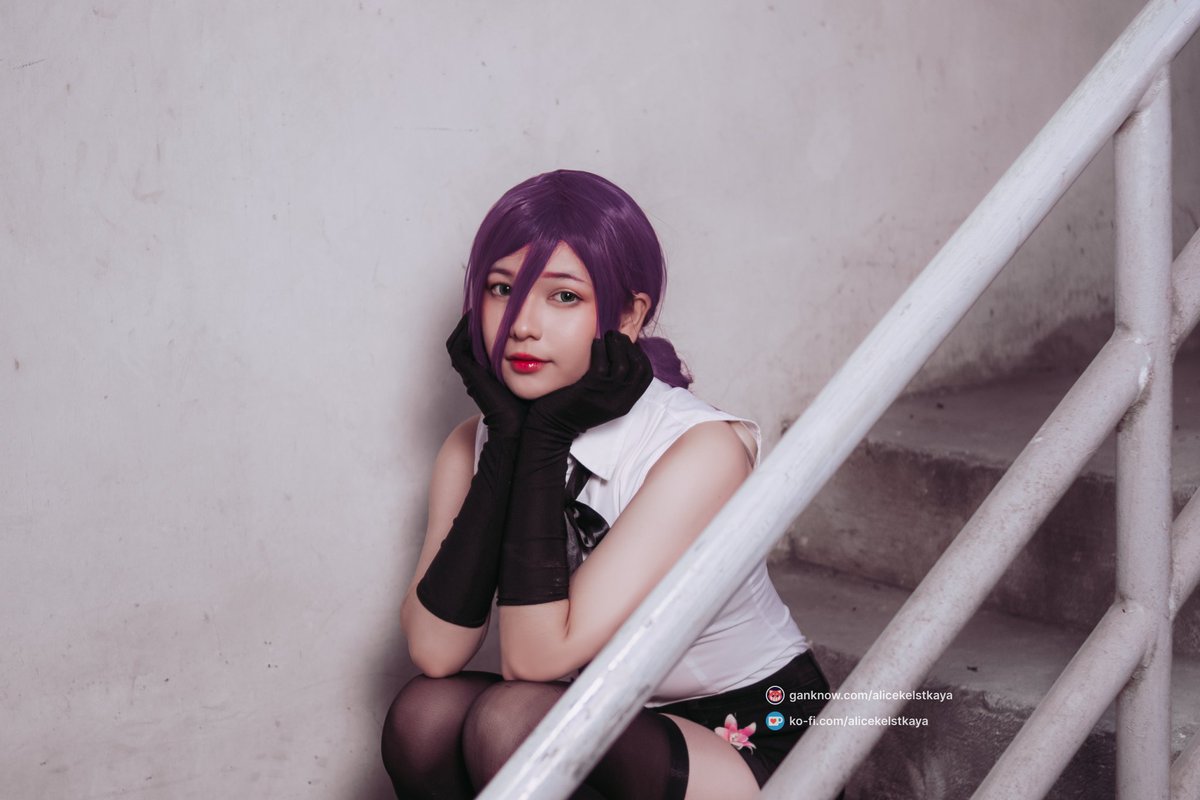 alicekelstkaya's tweet photo. "Wanna check it out? Explore the school after dark with me?"

This is a pretty late announcement because we tried to reshoot this, I don't think Reze suits me that much but she's my waifu so I just had to cosplay her!

Which CSM girl should I do next? 👀 https://t.co/MYioJYDSFk