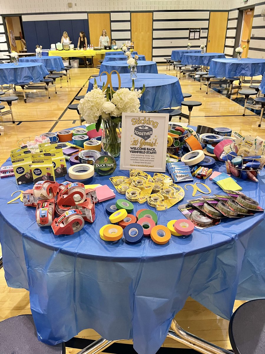 THANK YOU VERNFIELD H&amp;S for an amazing 20 year anniversary breakfast💖 ✏️ <a href="/SASD_Vernfield/">Vernfield Elementary</a>