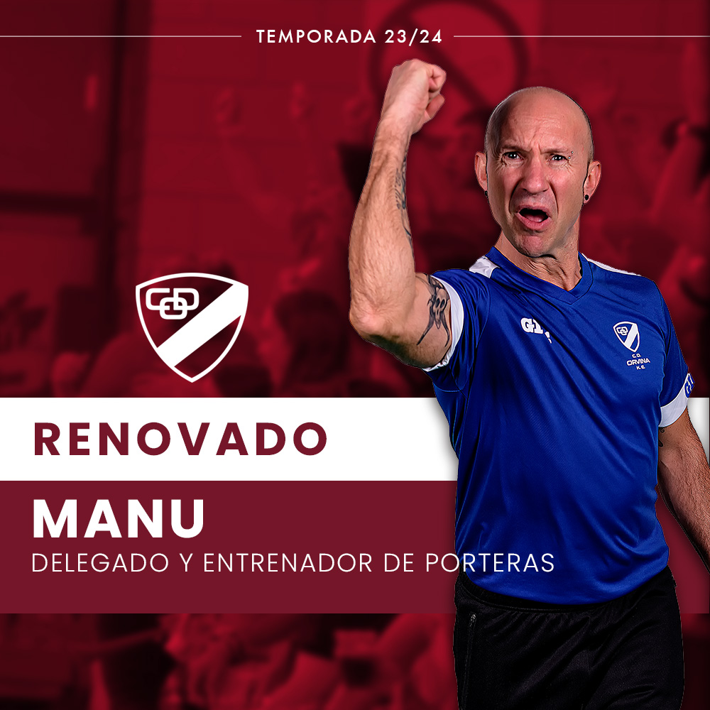 cdorvina's tweet photo. 🚐🚀⚽ Seguimos con buenas noticias, "La Calvineta" contará una temporada más con Manu como copiloto. 

👏👏 ¡Manu renueva para este 2023/24 como delegado y entrenador de porteras!

VAMOOOOOOOOOS!

#lacturaleorvina #somoslaleche #futsalfemenino #SomosEquipo https://t.co/vhiWqAc4Y9