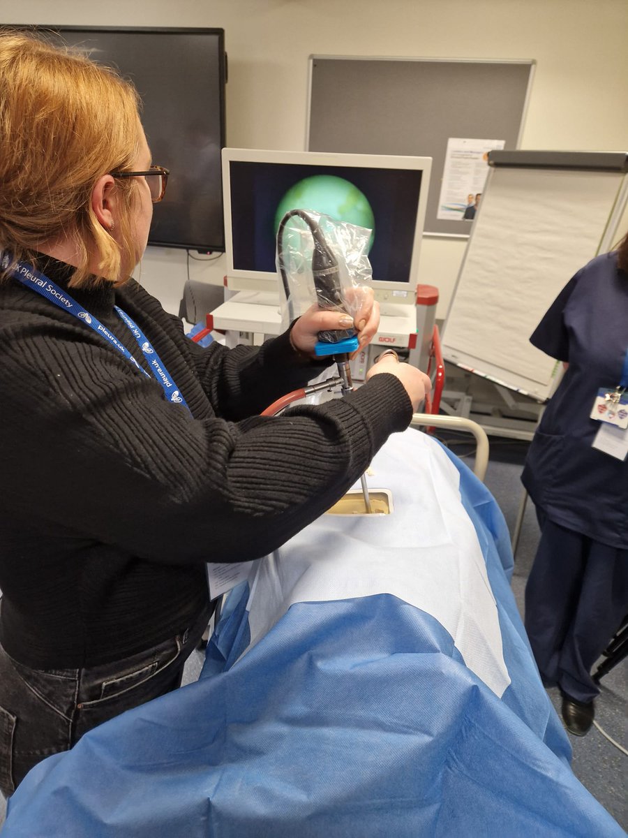 Our Pleural Clinical Nurse Specialists Sofia and Jade attended the thoracoscopy assistant course <a href="/UKPleura/">UK Pleural Society</a> back in April - great course! 🫁