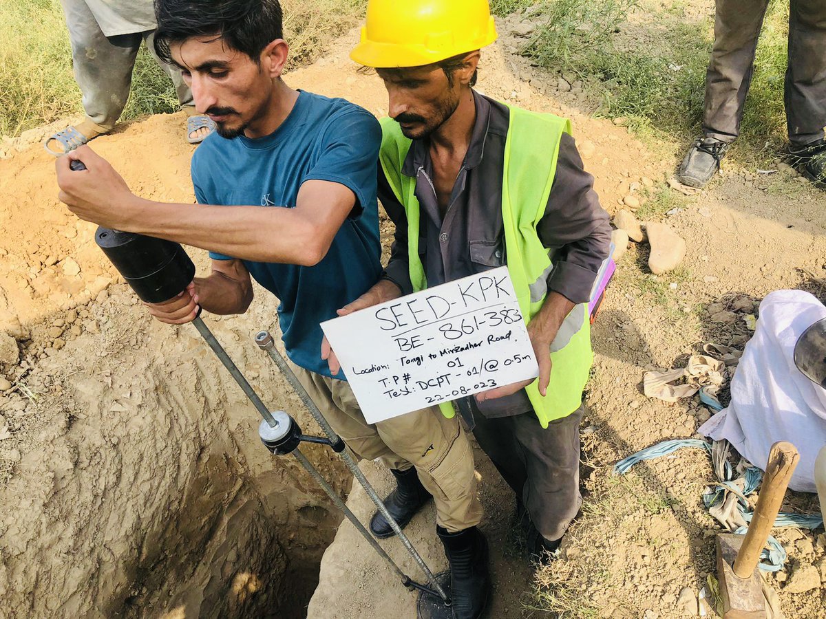 SEEDinPakistan's tweet image. 🔍🛠️ Experts on site aiding @CWDKPGovt with vital technical work for climate-proofing damaged infrastructure post-floods. 

Activities include: 

✅Topographical surveys
✅Geotechnical investigations
✅Traffic analysis 🌊🏗️

#ClimateResilience #InfrastructureRecovery