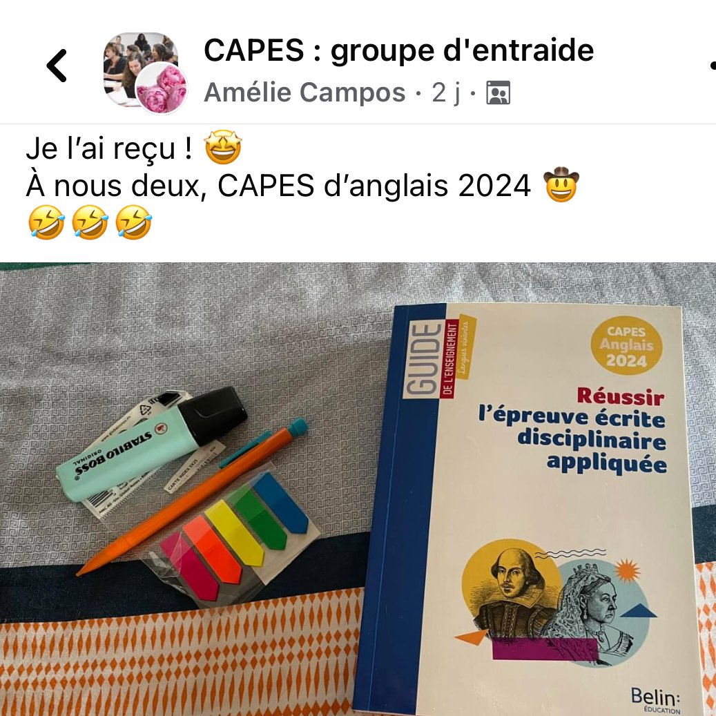 Réussir l’EEDA (CAPES Anglais 2025) tweet media
