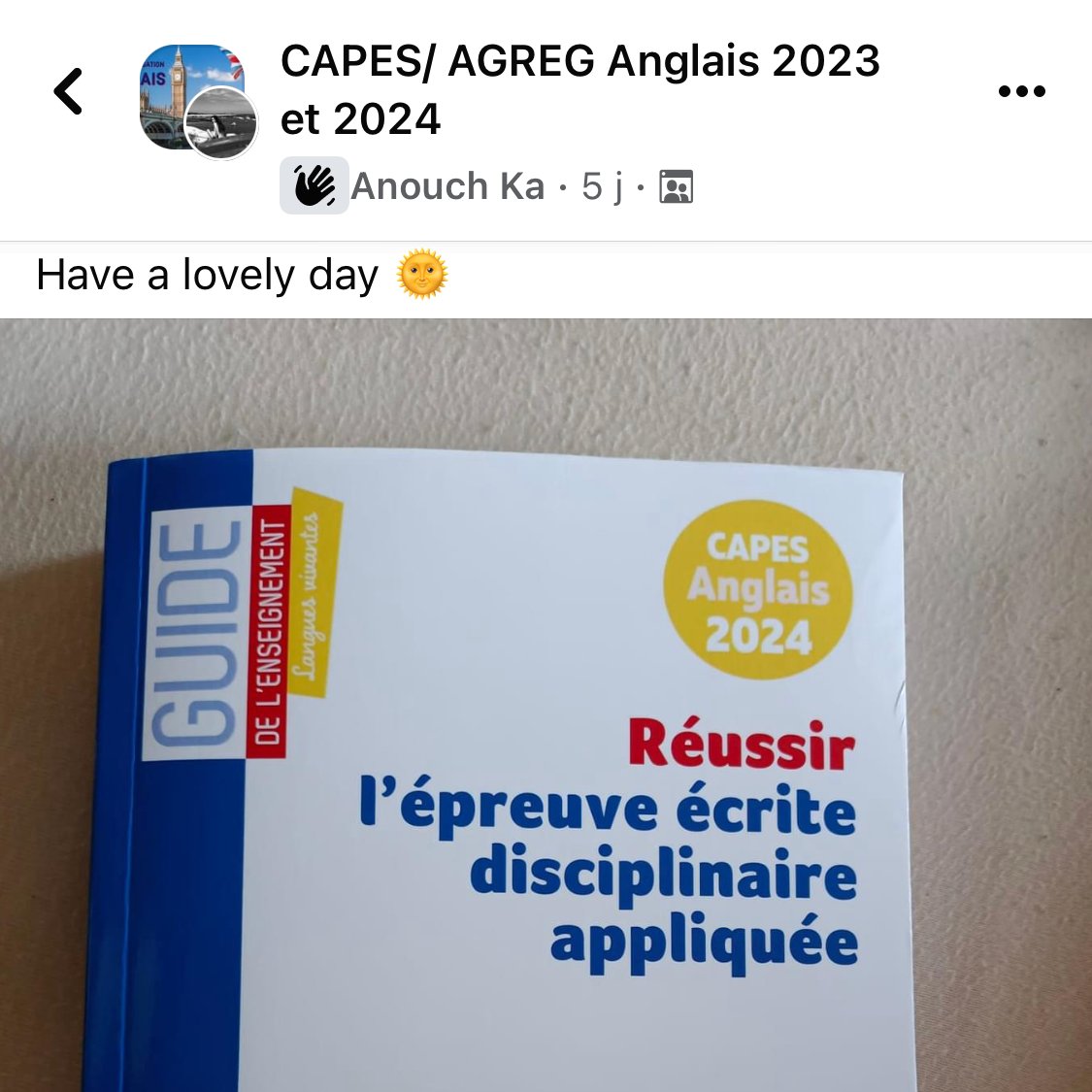 Réussir l’EEDA (CAPES Anglais 2025) tweet media