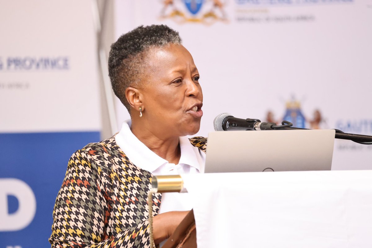 EducationGP1's tweet photo. 🎥 [WATCH]: Director for ECD Phumelele Tloubatla outlined the progress made by the Department since the #ECDShift that was implemented on 1 April 2022.

📍 Khutsong Multipurpose Community Centre

#GrowingGautengTogether https://t.co/hWevggGpJG