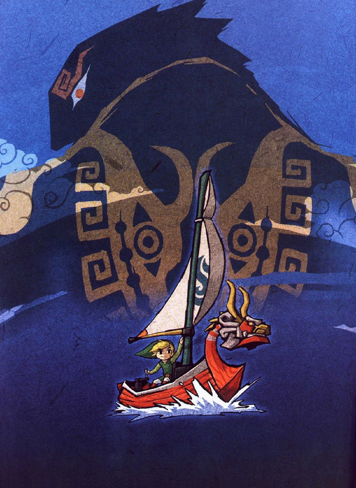 VideoArtGame's tweet photo. Official art | The Legend of Zelda: The Wind Waker https://t.co/sR20VLhsYL