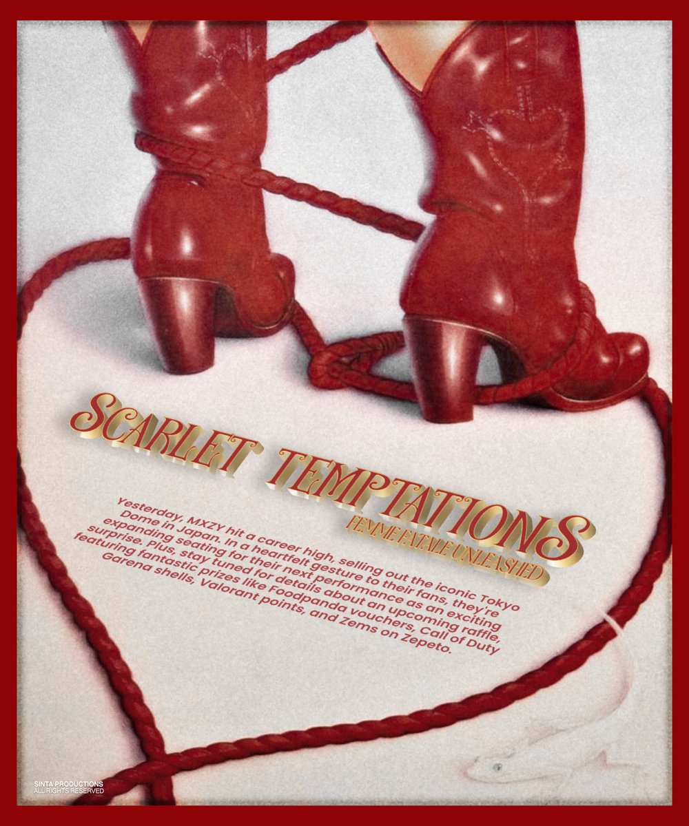 ⠀⠀  ⠀⠀

͏͏͏͏͏͏ ⠀      
 ⠀     ❪ ཐིཋྀ ❫ MXZY’s Sold Out Concert
         Additional    Seats    &amp;    Raffles! 

MXZY achieved a career peak with a sold-out concert at Tokyo Dome in Japan. They're extending their gratitude to fans by surprising them with additional seats at