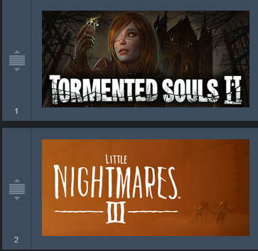 VDLgaming's tweet photo. Top of my steam wishlist has never had me so hype https://t.co/wvWH6QavDj