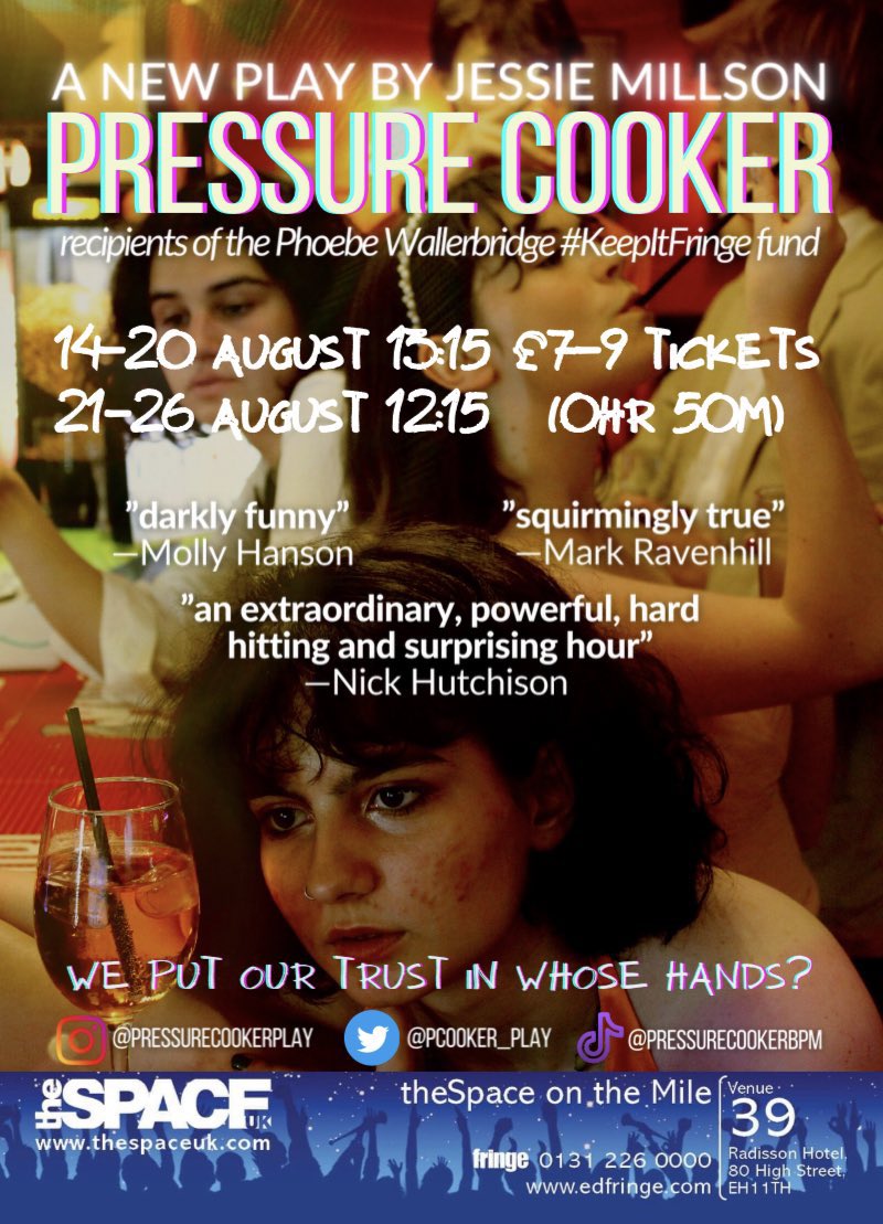 Pressure Cooker #edfringe tweet media
