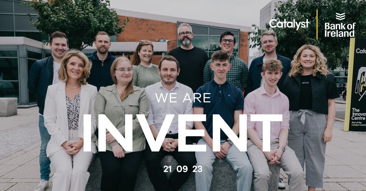 CatalystNI_'s tweet photo. Today marks the last stage for our INVENT Finalists as they pitch for a shot at the £50k prize pot! We wish them the best of luck as they present their final pitches to our judges.
Tickets available https://t.co/08Jbg8f1nU
@bankofireland
#INVENT2023 https://t.co/GZDZbeN4ZP