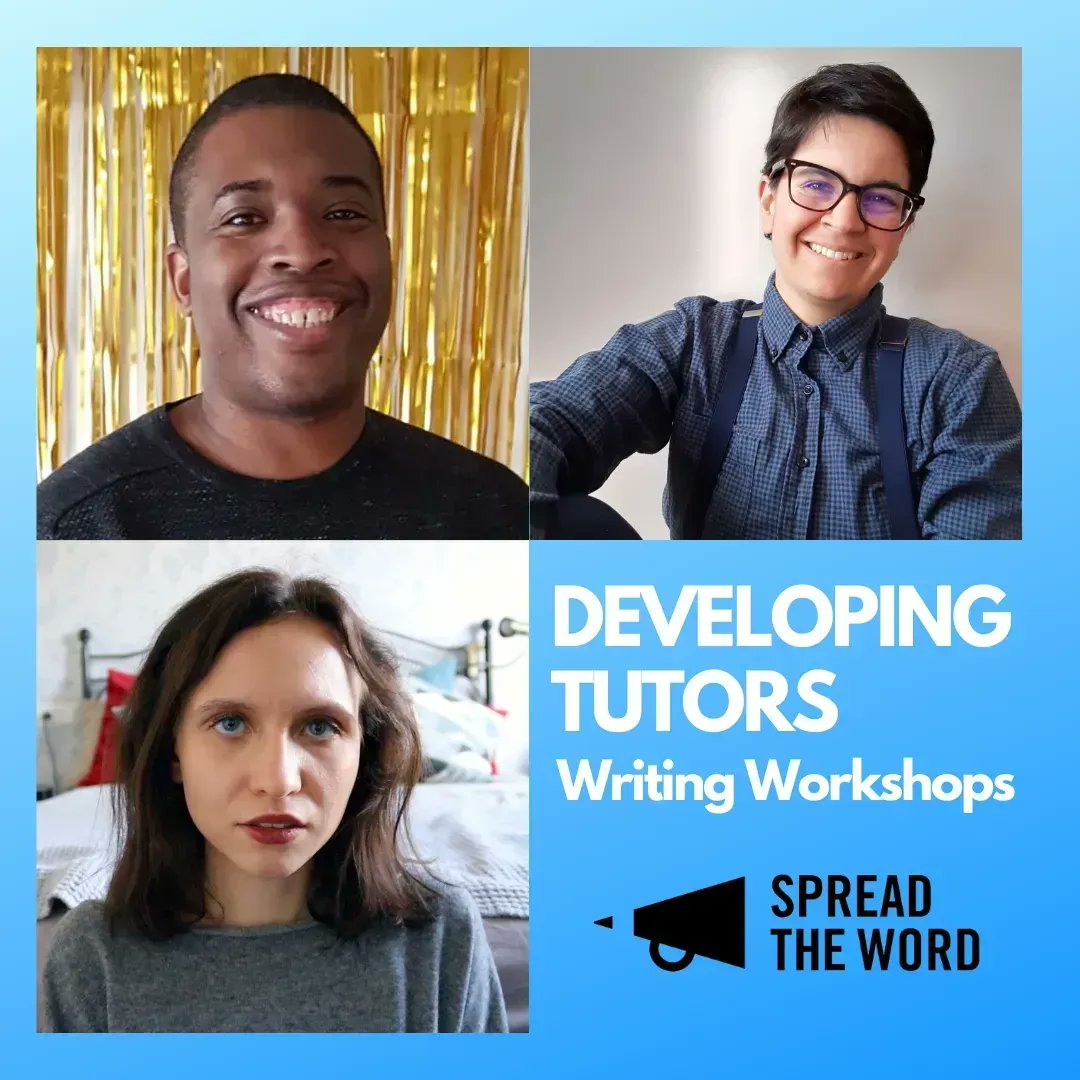 STWevents's tweet photo. Have you checked out our #DevelopingTutors writing workshops yet? 👀
The Narrative Potential in Neighbours with @sj_lyon - 4 Oct
How to build a Magic System with @MayoPoetry - 8 Nov
Writing the Autistic Subjectivity with Alex Blank - 6 Dec
Book now 👇
https://t.co/s96NUfHZRe https://t.co/XQEHjfckA5