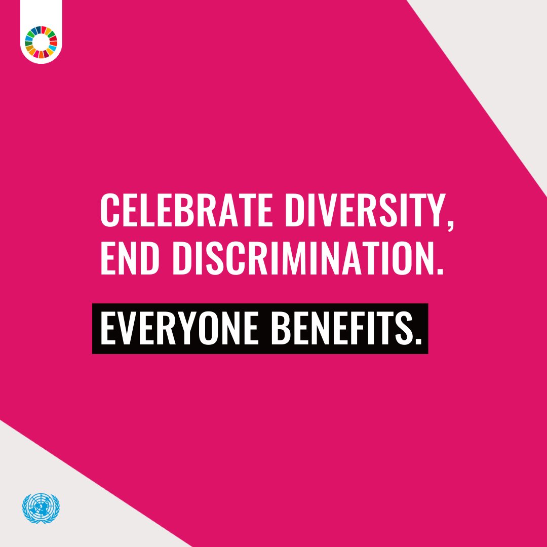 Ending inequality and fostering respect toward all people are essential for achieving the #GloalGoals and a more peaceful world for all. Here’s how you can #ActNow to help 👉un.org/actnow