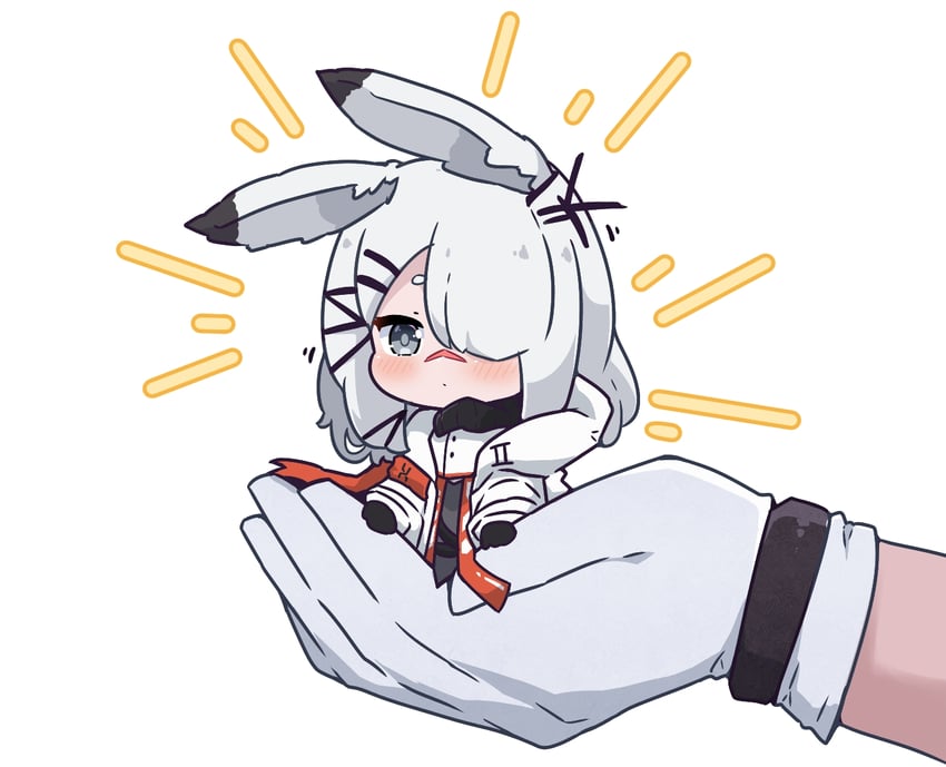 &amp; .ᅠgood morning! if you're waiting for a reply from me, i'll get to it soon! here's a cute bunny to brighten your day.