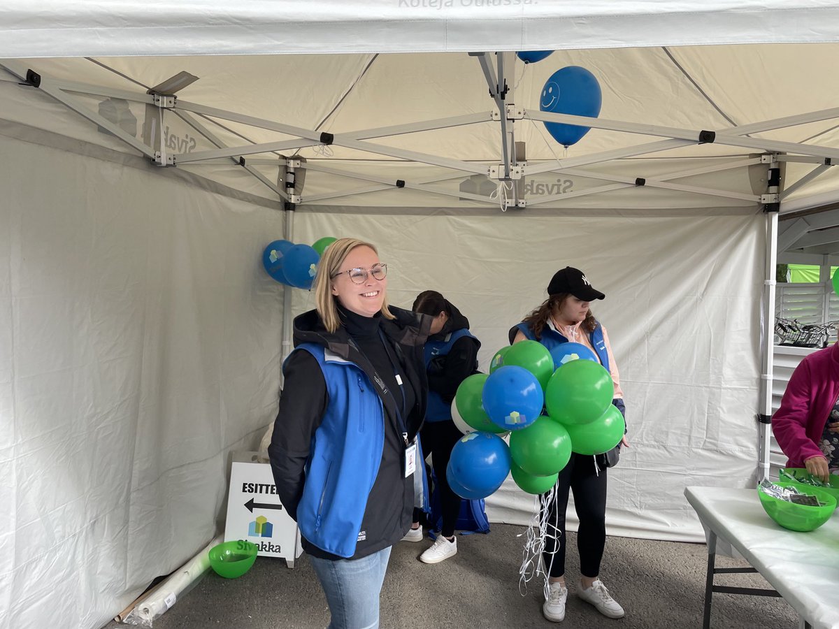 Sivakka-päivillä jälleen hyvä tunnelma 😎⁦<a href="/OulunSivakka/">Sivakka</a>⁩