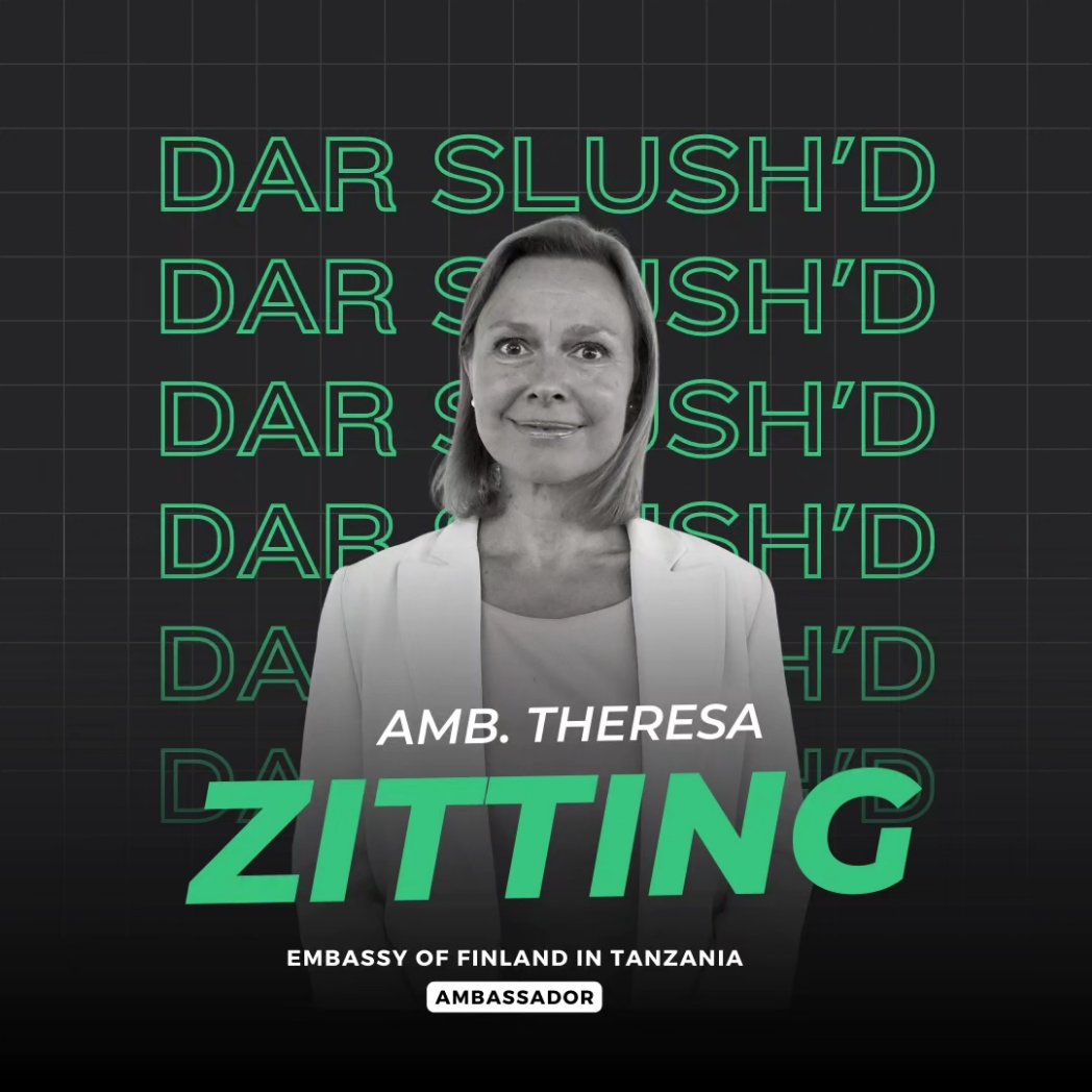 AfroSheFound's tweet photo. 📢 Speaker Announcement

We are delighted to have H.E Ambassador Theresa Sitting, the Ambassador of Finland in Tanzania as our Guest of Honor for #DarSlushD 

Register now: https://t.co/C3nnutq03v 

@FinnishEmbTZ @SlushHQ https://t.co/VrbCNAZ7hj