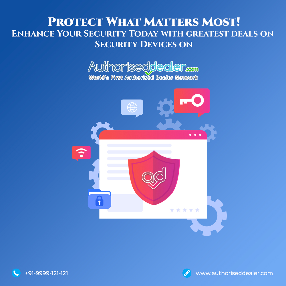 authorisedealer's tweet photo. We understand the significance of security when it comes to your loved ones and confidential information. Get best offers on the best deals on cutting-edge security devices.

Click to know more: https://t.co/6zHsVPhuDQ

#authoriseddealers #security #bestdeals https://t.co/Zeoe6Nmhpv
