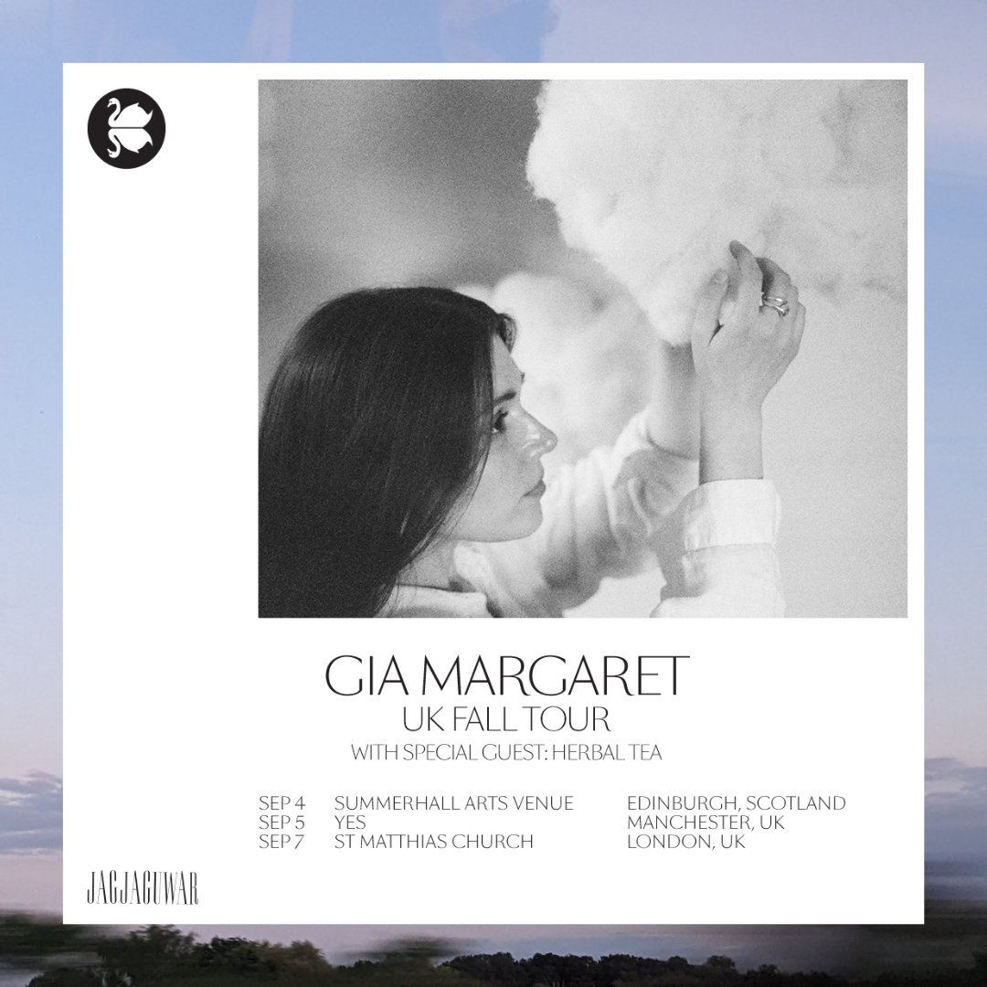 herbaltea_hel's tweet photo. So excited to be joining @gia_margaret on her UK tour in sept 🤍☁️

last few tickets for Edinburgh &amp; Manchester are still available at: https://t.co/pe5coCe5fp https://t.co/Fd9hDeTNFf