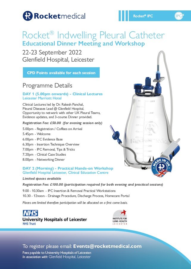 Our CNSs Jade and Sofia attended Rocket Medical's IPC Educational Meeting and Workshop last year. Thank you <a href="/Rocket_Medical/">Rocket Medical</a>, this has helped us a lot so far! 🫁💉