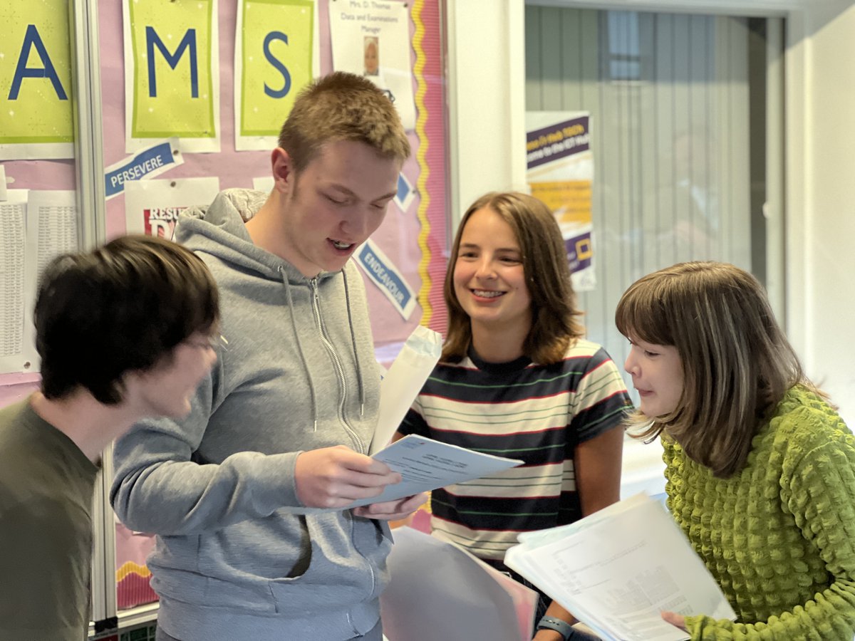 ebbwfawr's tweet photo. RESULTS DAY!

Our Year 10 + 11 students collected their GCSE results this morning. It is always lovely to see all the smiley faces, satisfaction and happy surprise!

A lot of hard work has gone into these exams, and we are very proud of every single one of our students. https://t.co/e8MgHsqWKp