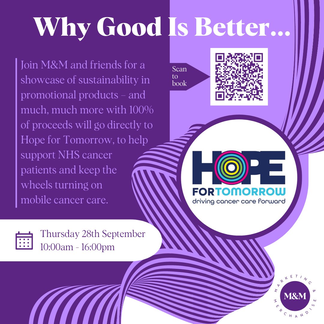 Throwaway giveaways are now a thing of the past. 🌱 But are all eco options truly eco or sustainable? 🤔 With 100% of proceeds going directly to @HfTcharity, this event will demonstrate why good is better. 🌍 bit.ly/WhyGoodIsBetter #Sustainability #Eco #cheltevent #networking