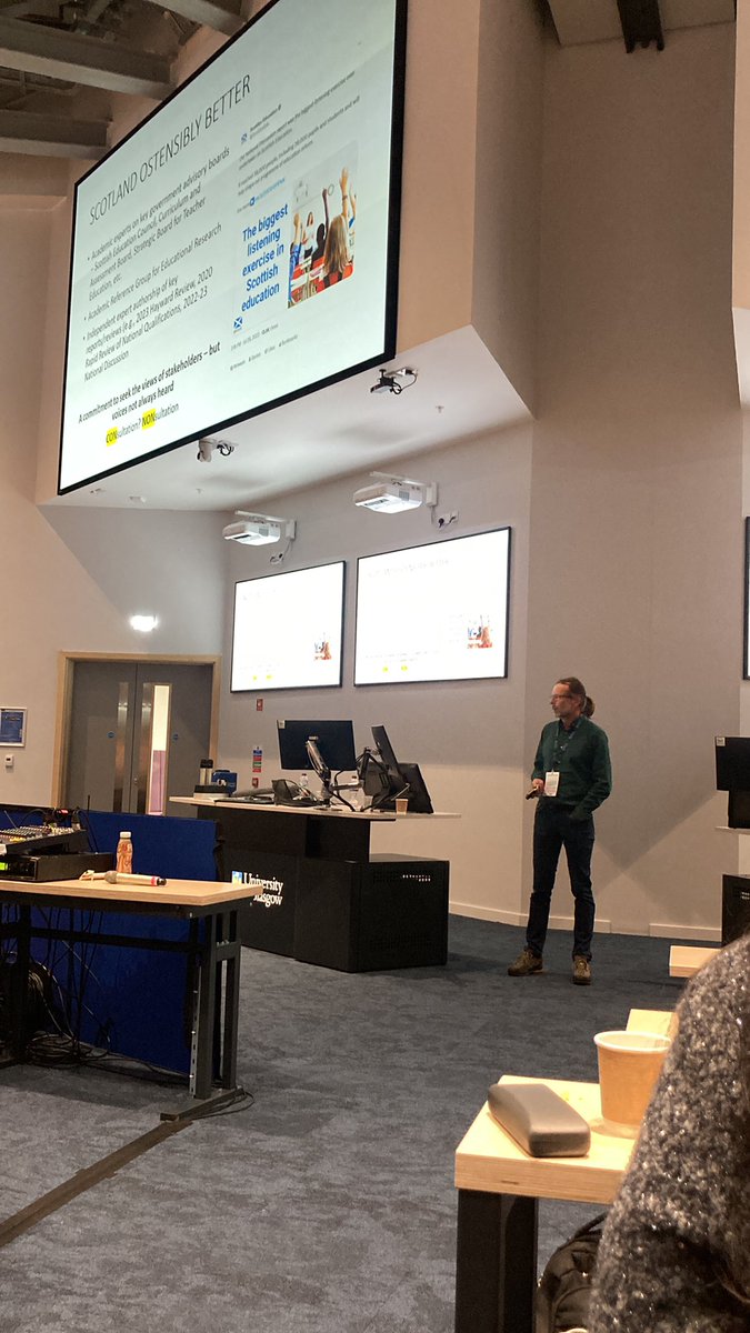 My Thursday morning at #ECER2023 starts from ‘left-behind children and hidden curriculum’ to a SERA-ECER short video with Nina and Qiao , and now I am here with many for the keynote we all look forward to Curriculum Making Across Education Systems: the value of diverse voices.