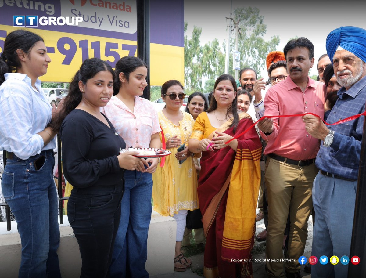 CTGroupshahpur's tweet photo. 🩺👩⚕️CT Group & Rotary Club Unite: Soft Launch of CT Medicare Complex for Community Care🧑⚕️
CT Group joins hands with Rotary Club Jalandhar Helping Hands in a heartwarming partnership.
#CTGroup #rotaryclub #CTmedicarecomplex #communitycare #medicare #healthcare #shahpur https://t.co/0xU3rZtcVI