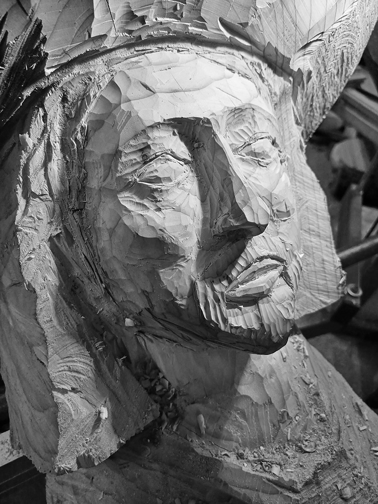 ColbocJulien's tweet photo. #pèlerin #sculpture #bois #colboc
Commande pour la ville de Château-Landon 77
#visage https://t.co/2cmHjk3Ikc