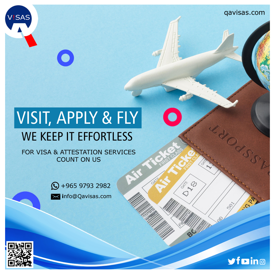 #Visa and #Attestation services made easy with us.  Excellent service, best price and fastest processing. To know more, visit us today.
#qavisas #tourism #onlinevisa #attestationservice #consularservice #passportservice