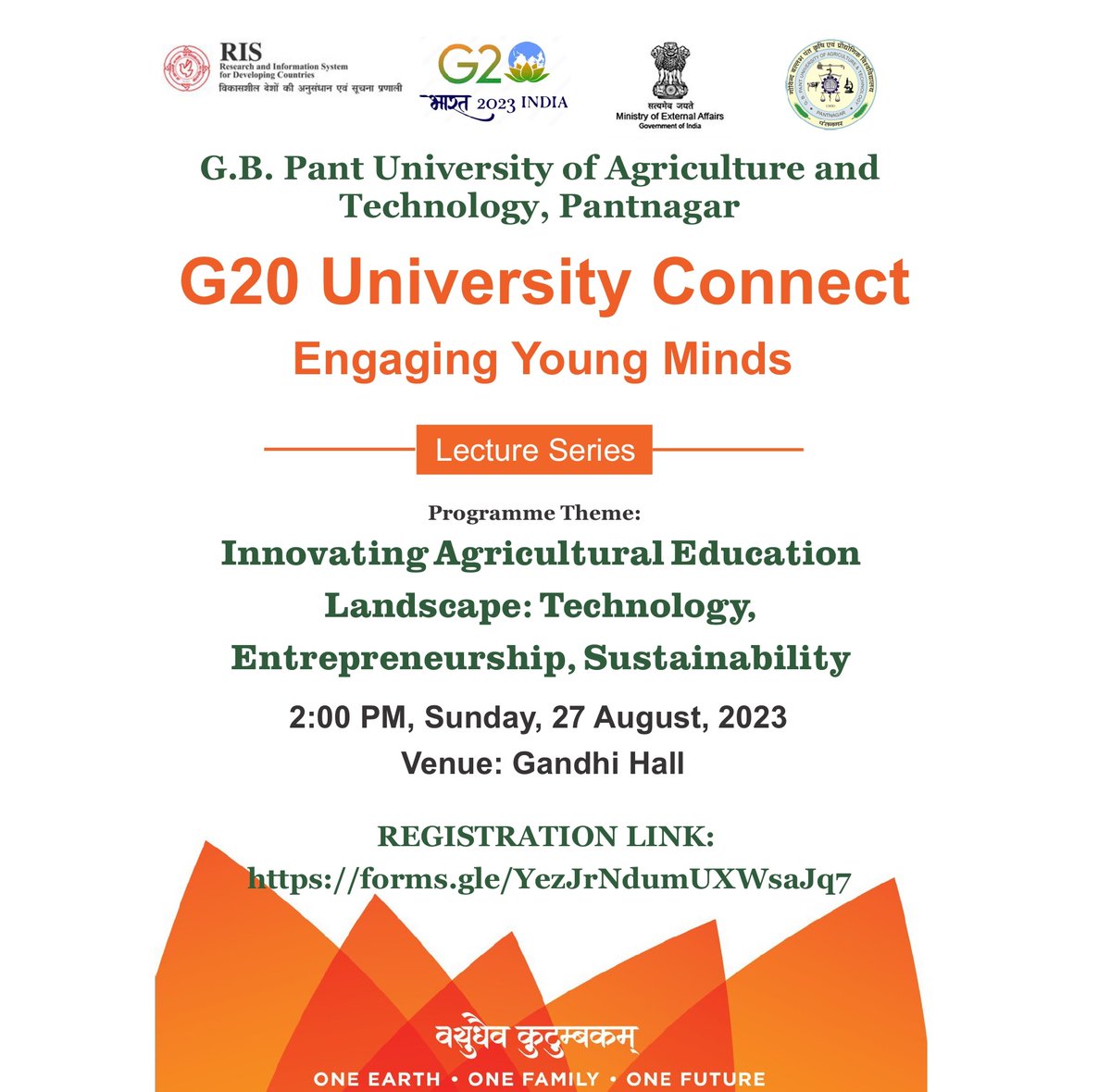 IDP_Pantnagar's tweet photo. Registration Link: 
https://t.co/68AbNo8Ugs https://t.co/eKzckyIGuE