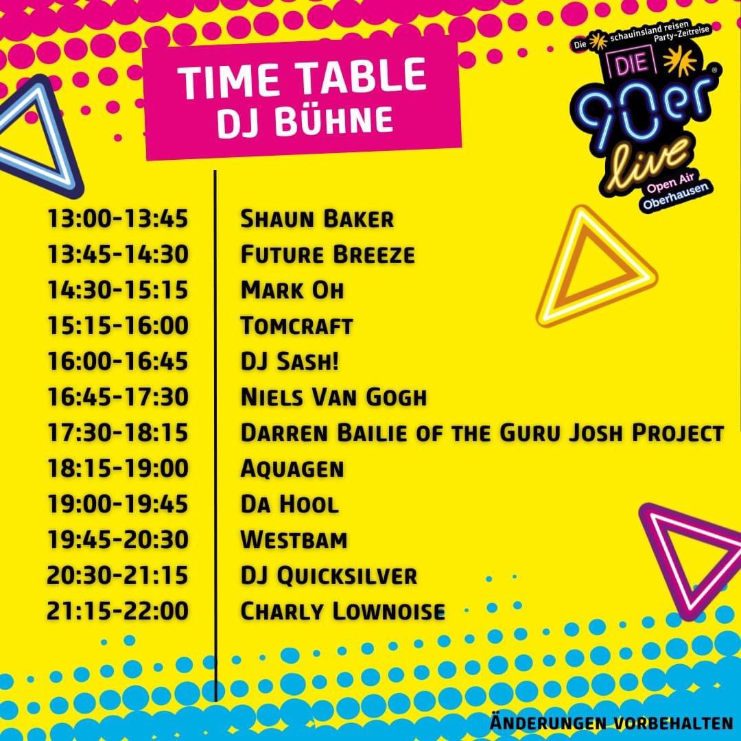 This Saturday I will host at the biggest 90’s festival in the world at the dance/race stage. #90’erlive #oberhausen #germany 🇩🇪