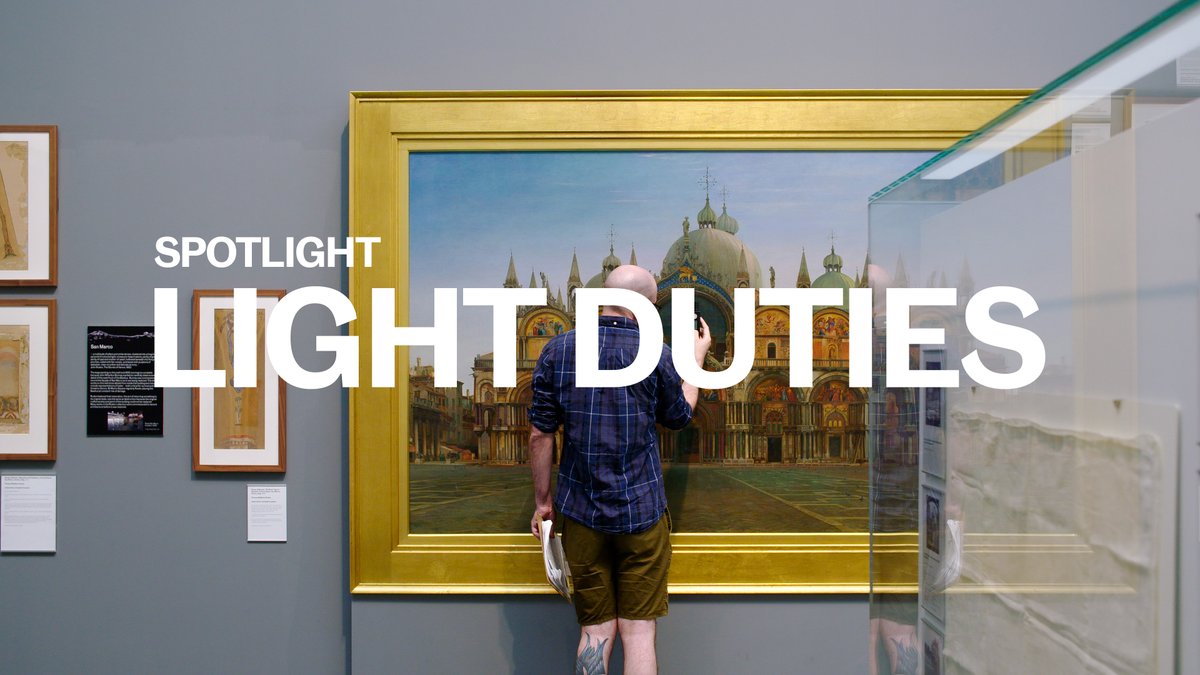 SheffMuseums's tweet photo. Meet Ashley Gallant, Curator of the @RuskinToday Collection at Sheffield Museums, he talks us through the conservation considerations for light sensitive objects on display in the gallery. β¨
Watch the film: https://t.co/f0wtvJQixT
#sheffieldmuseums #creativesheffield https://t.co/m7jDkXY2Gw