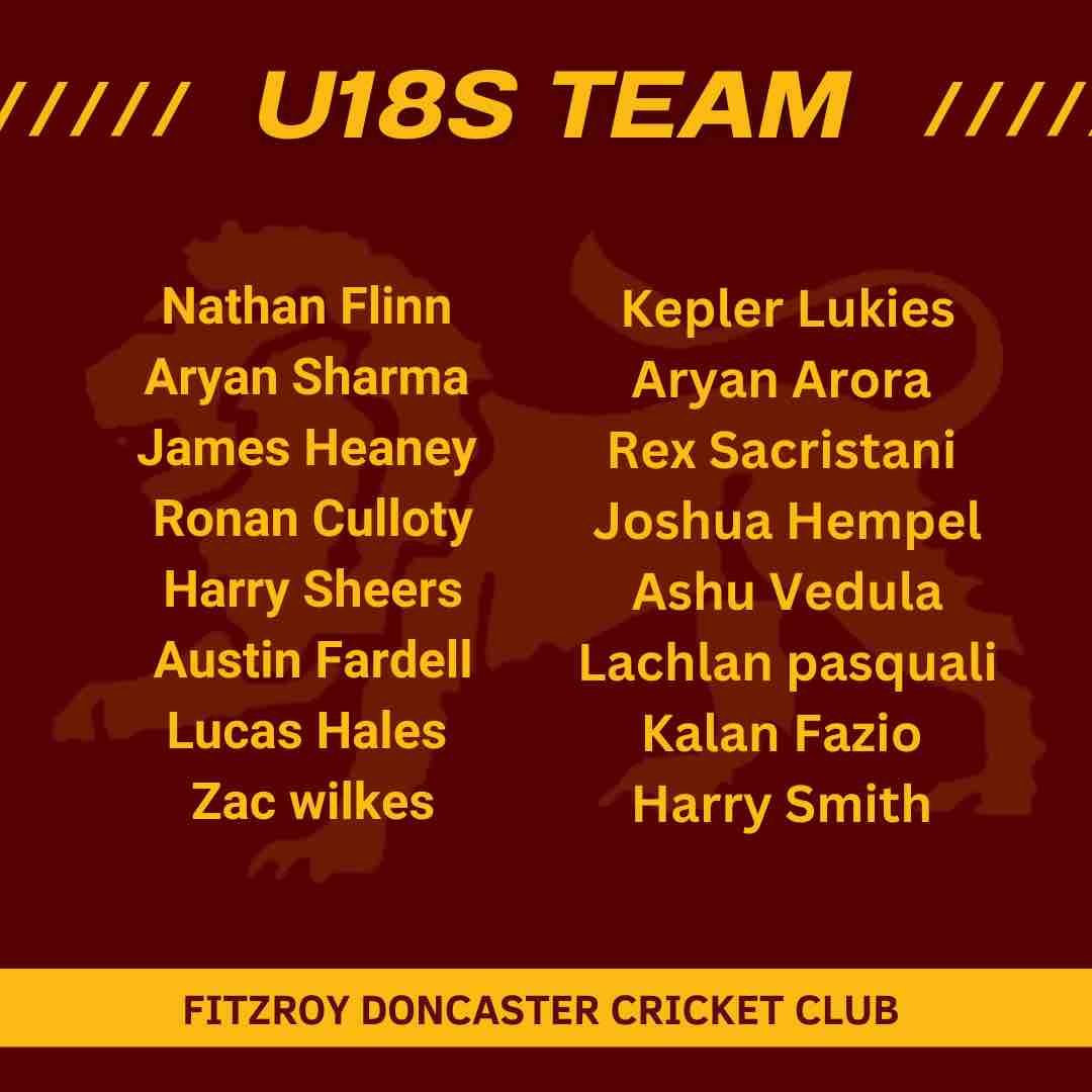 Fitzroy Doncaster CC tweet media