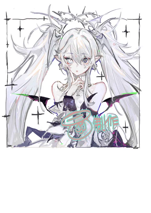 稿子。 