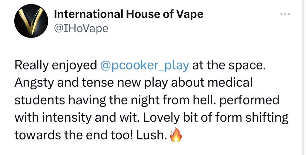 Pressure Cooker #edfringe tweet media