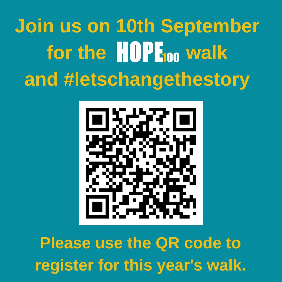 Warrspeakup's tweet photo. Part of the team completing a recce walk ready for the @Hope100Warr  walk for #worldsuicidepreventionday on 10th September. If you would like to join us, use the QR code to register and help us to #endthestigma around #suicide.
#warrington #cheshire #suicideprevention #walk https://t.co/UQ63ZXkdPN