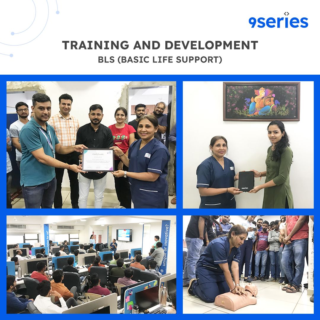 9series's tweet image. Basic Life Support Upskill Training: Equipping our team with life-saving skills. Every moment counts, and we&apos;re ready! 💪❤️

Thank you to @ZydusHospitals team for conducting this training.
.
.
.
#lifesavertraining #basiclifesupport #training #9series #zydushospitals #events