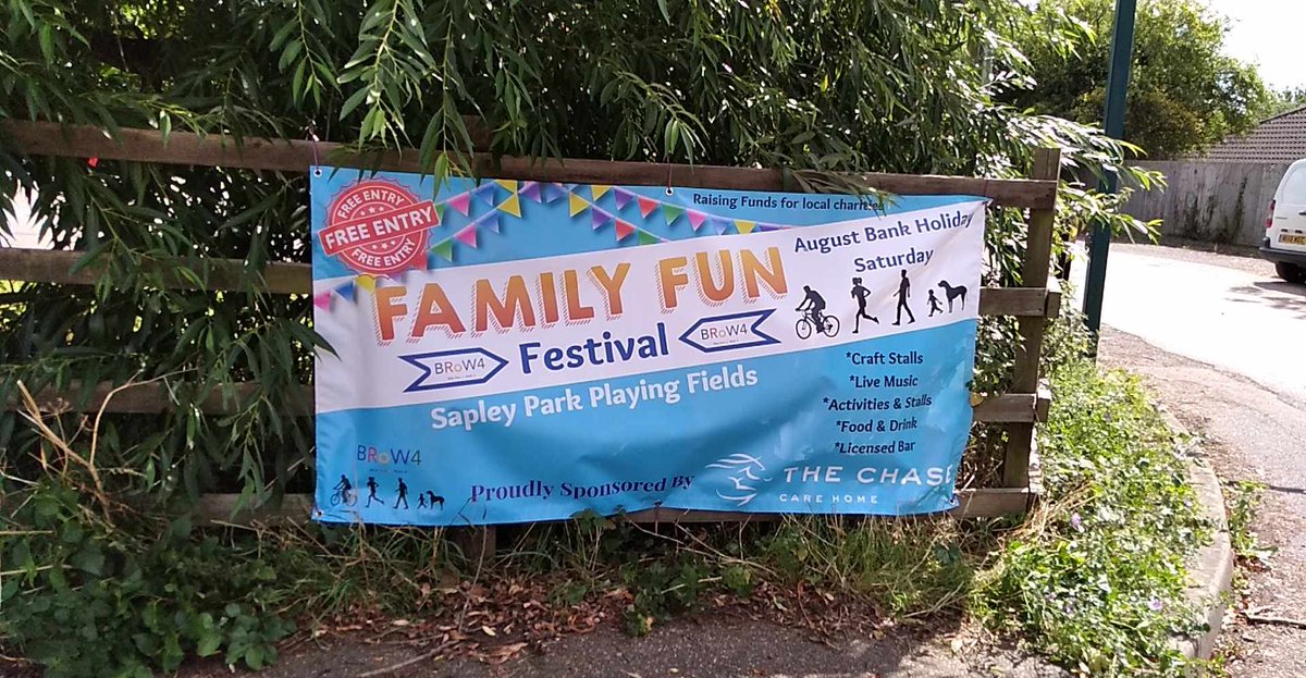 Saturday 26th  August.  Supporting  <a href="/Magpas_Charity/">Magpas Air Ambulance</a> 

Community Event
#community  #sapley #BRoW4CIC
#charity