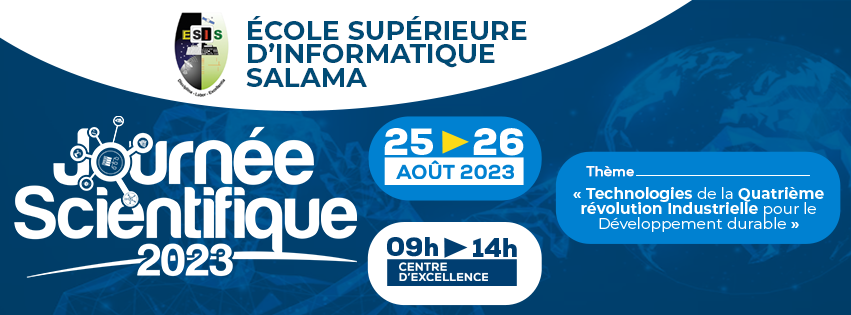 ourworldtkpl's tweet photo. Nous sommes ravis d'annoncer notre collaboration avec Ecole Supérieure d'Informatique Salama(ESIS) pour la couverture multimédia de leurs deux journées scientifiques. Nous sommes impatients de partager avec vous les moments forts de cet événement passionnant en direct. https://t.co/AKc31Sxymr