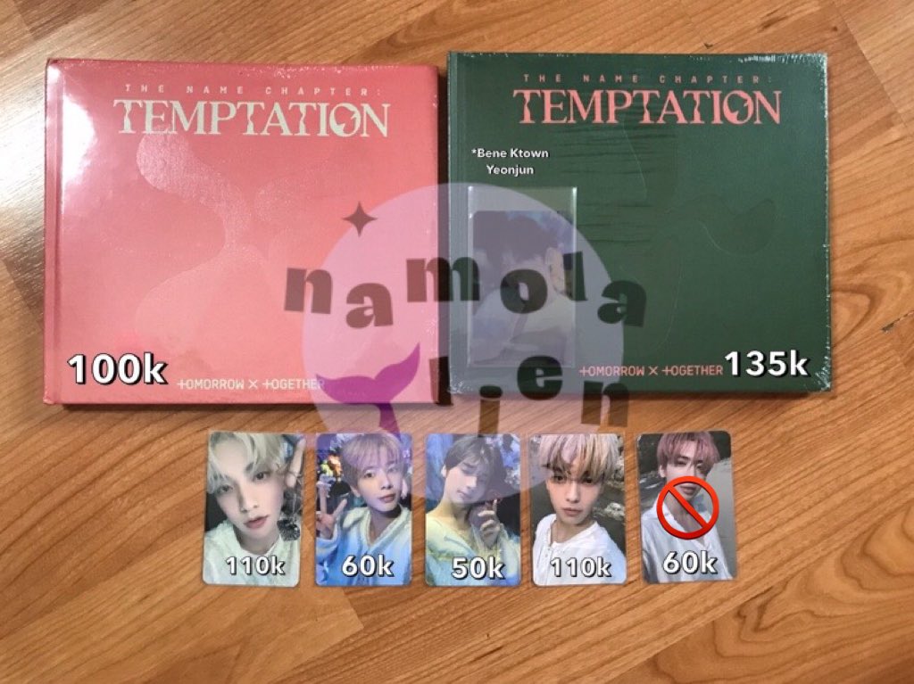 namolalien's tweet photo. Clearance Sale by Namolalien 🛍🛒

WTS TXT TNC : Temptation

🛒Album Fullset (+ Benefit Ktown) 135k
🛒Album Fullset (- Benefit) 100k
🛒Luckydraw TXT TNCT M2U
• Soobin 110k
• Taehyun 60k
• Hueningkai 55k
🛒Luckydraw TXT TNCT Soundwave
• Soobin 110k https://t.co/yUeaKGa5e6