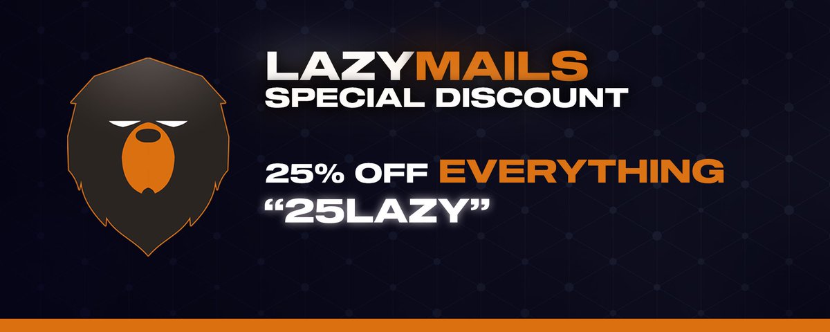 🚨SPECIAL OFFER

📣Listen up!
We‘re currently offering a discount code for 25% off EVERYTHING!

Use code „25LAZY“ on checkout
Valid until 28.08.

Happy shopping! 🛍️