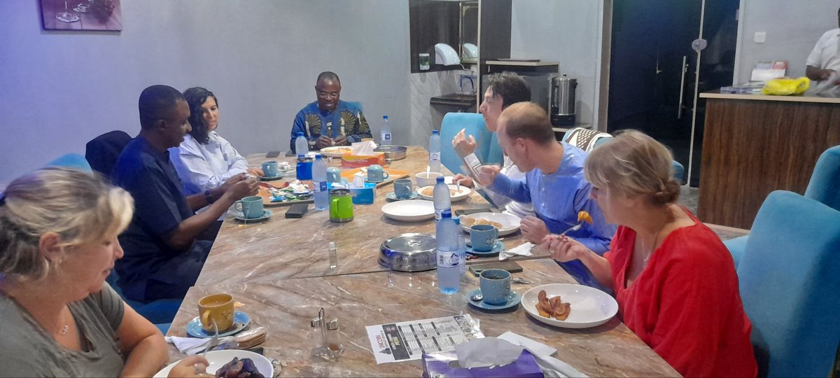 Adamu Abubakar SADEEQ,PhD FASLN (@aasadeequ) on Twitter photo Talks and Collaboration during breakfast @ BioRTC-ISN Summer School ,2023. Yobe state University, Damaturu, Nigeria
#BioRTC
<a href="/ISN_society/">International Society for Neurochemistry (ISN)</a>
<a href="/ChanZuckerberg/">Chan Zuckerberg Initiative</a>
<a href="/mahmoudbukar/">Mahmoud Bukar Maina PhD FRSA</a>
<a href="/SONAorg/">SONA</a>
<a href="/DauraProf/">Prof. Mala Mohammed Daura</a>
<a href="/Sarpell1/">Sarpell</a>
@sarpelllab
<a href="/TaYoshimatsu/">Takeshi Yoshimatsu</a>
<a href="/KarenEMarshall/">Karen Marshall</a>
<a href="/udumana/">uduak umana</a> Talks and Collaboration during breakfast @ BioRTC-ISN Summer School ,2023. Yobe state University, Damaturu, Nigeria
#BioRTC
<a href="/ISN_society/">International Society for Neurochemistry (ISN)</a>
<a href="/ChanZuckerberg/">Chan Zuckerberg Initiative</a>
<a href="/mahmoudbukar/">Mahmoud Bukar Maina PhD FRSA</a>
<a href="/SONAorg/">SONA</a>
<a href="/DauraProf/">Prof. Mala Mohammed Daura</a>
<a href="/Sarpell1/">Sarpell</a>
@sarpelllab
<a href="/TaYoshimatsu/">Takeshi Yoshimatsu</a>
<a href="/KarenEMarshall/">Karen Marshall</a>
<a href="/udumana/">uduak umana</a>